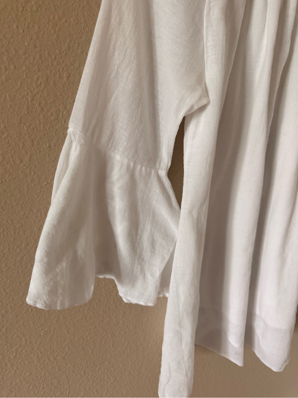 krazy kat White Embroidered Peasant Tunic Top - Picture 3 of 9